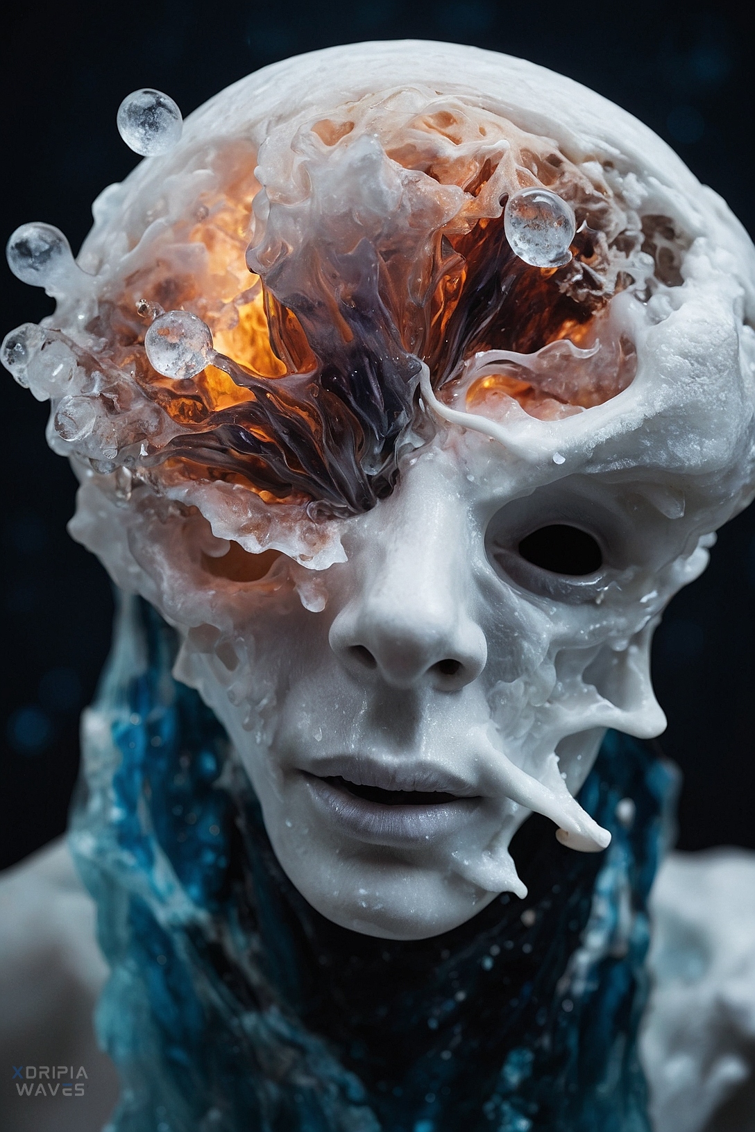 Quartz Reflection 08 — visual artwork by Xdripia Waves